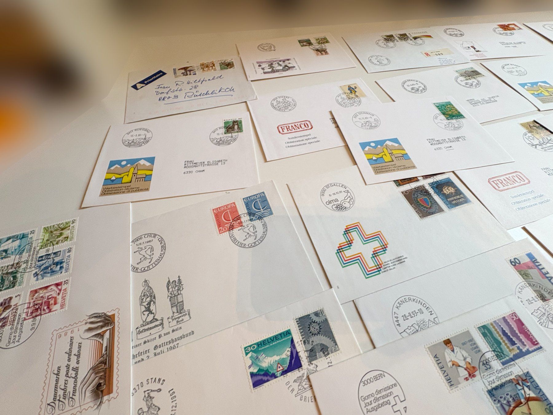 Tutti i francobolli: FDC HELVETIA LOT – Usato da Riva san vitale venduto da abd_p86k 4