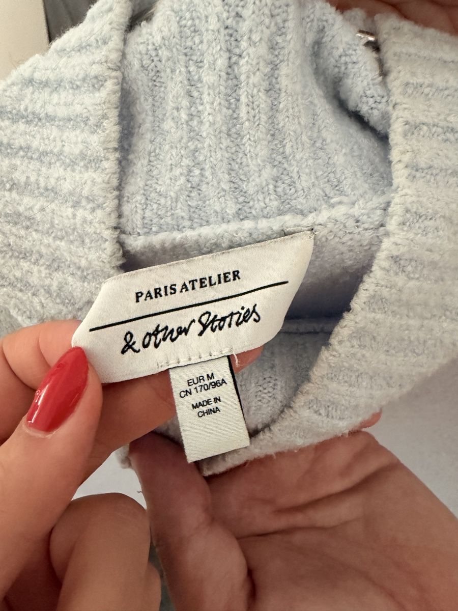 Other Stories Maglioni & Felpe: Damen Pullover hellblau Grösse M & Other Stories – Usato da Zürich venduto da huegliariane 1