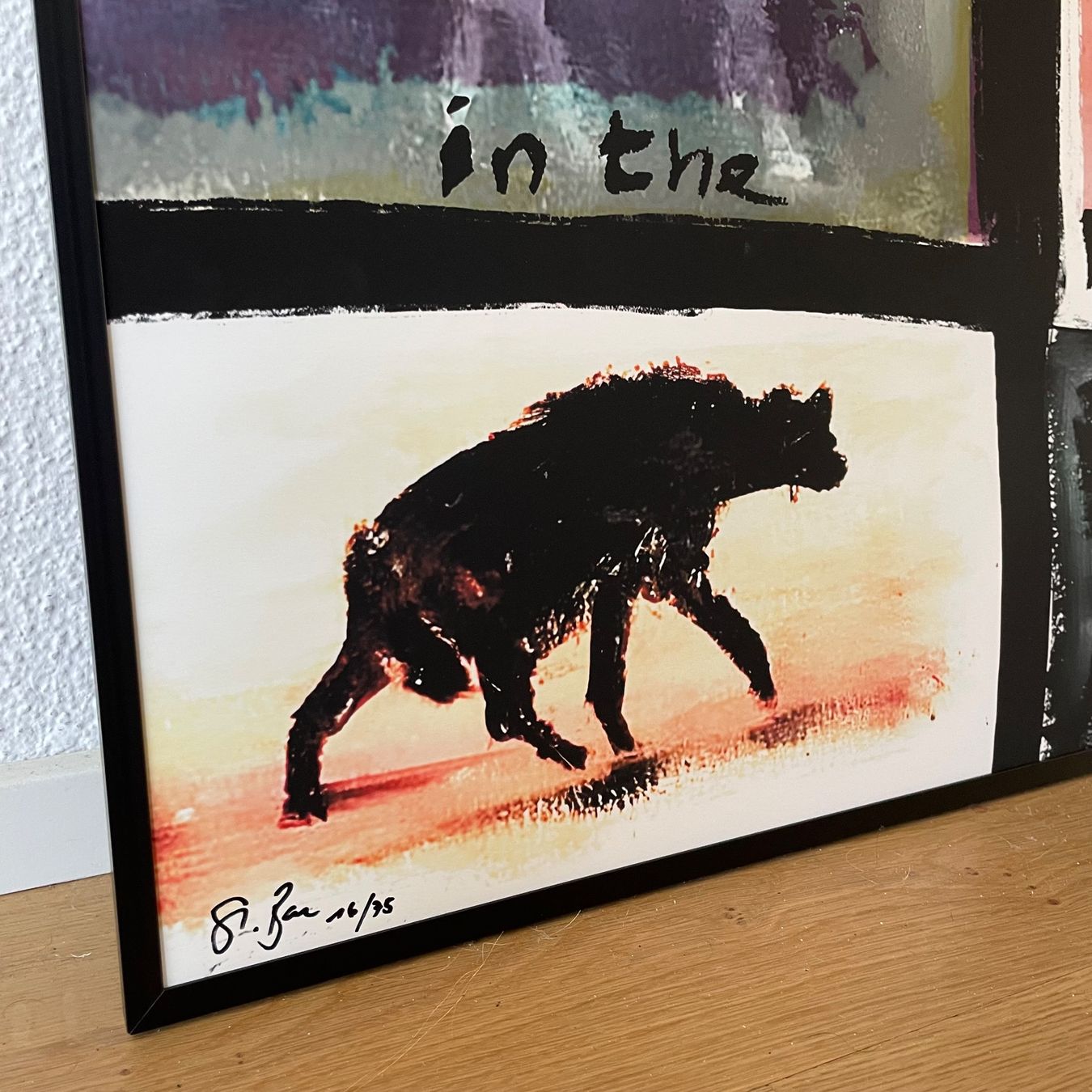 Poster & Bilder: Hyenas Hyänen Expressionismus Kunst Bild Stefan Bammert Bild – Neu (gemäss Beschreibung) aus St. Niklausen LU von Stefan_Bammert_Art 2