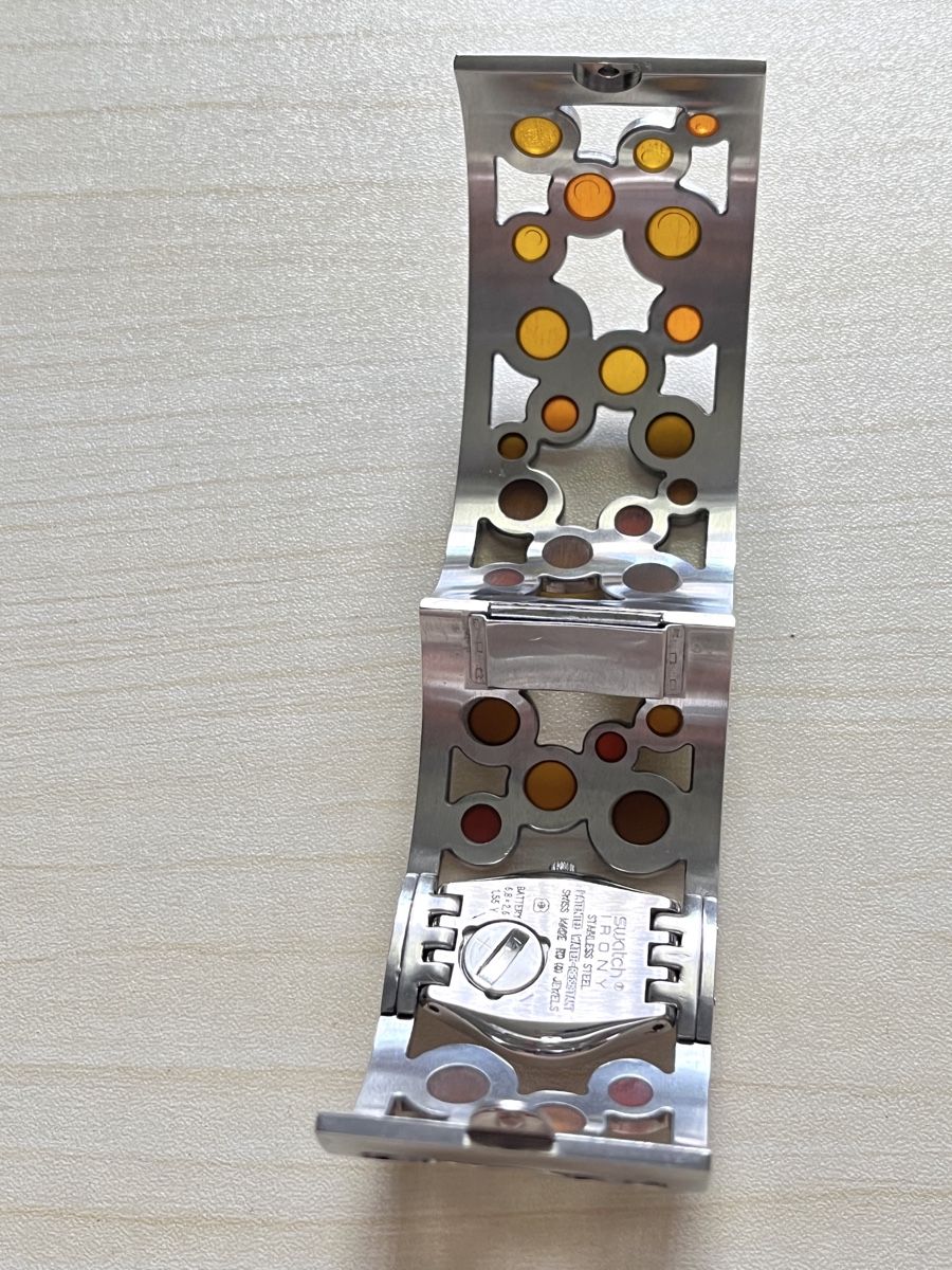 Swatch Orologi: Swatch Armbanduhr Damen silberfarben  – Usato da Grenchen venduto da chththl 7