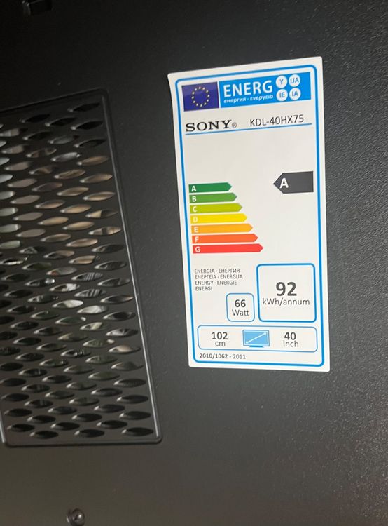 Sony Bravia TV 102cm (40inch), funktioniert super Kaufen auf Ricardo