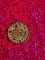 1 Rappen 1863 sehr selten