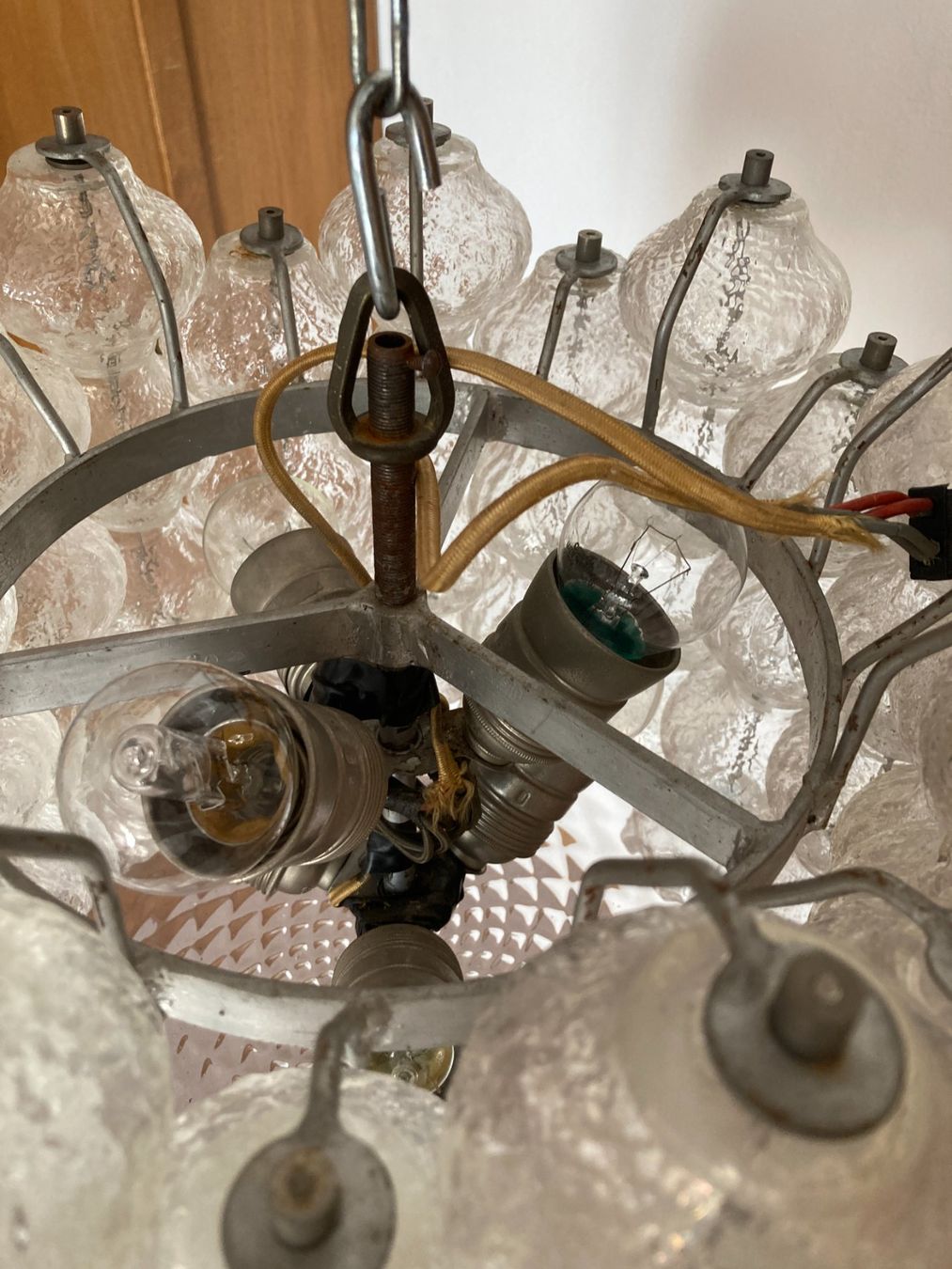 Lampade: Schwere Vintage Glaslampe – Usato da Wil SG venduto da Pin05 5