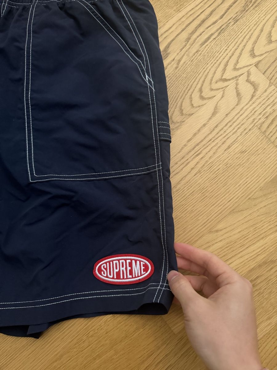 Supreme Pantalons: Supreme Shorts Navy – Neuf (Voir description) à Zürich par jonaslw 4