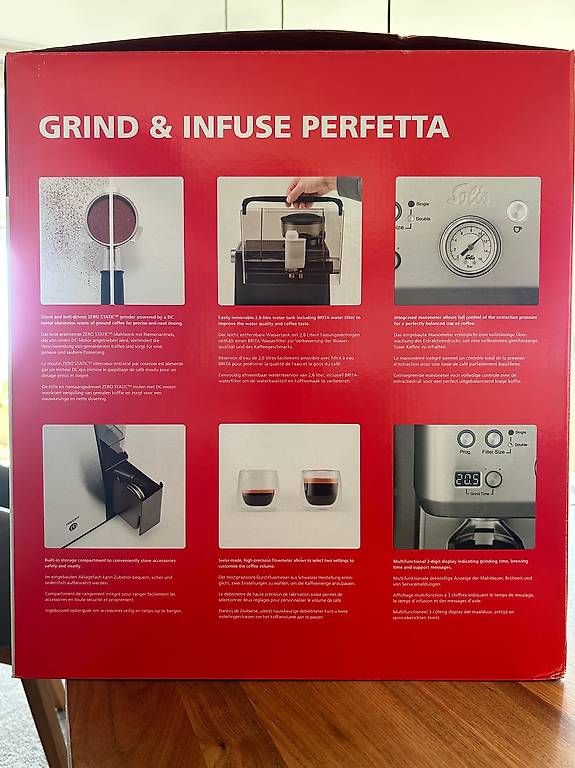 Solis Macchine per caffè & Macchine per espresso: SOLIS Grind & Infuse Perfetta silver SEV Type 1019 – Usato da Wernetshausen venduto da Grizzly1529 2
