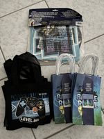 Geburtstagsgirlande und Mitbringseltütrn