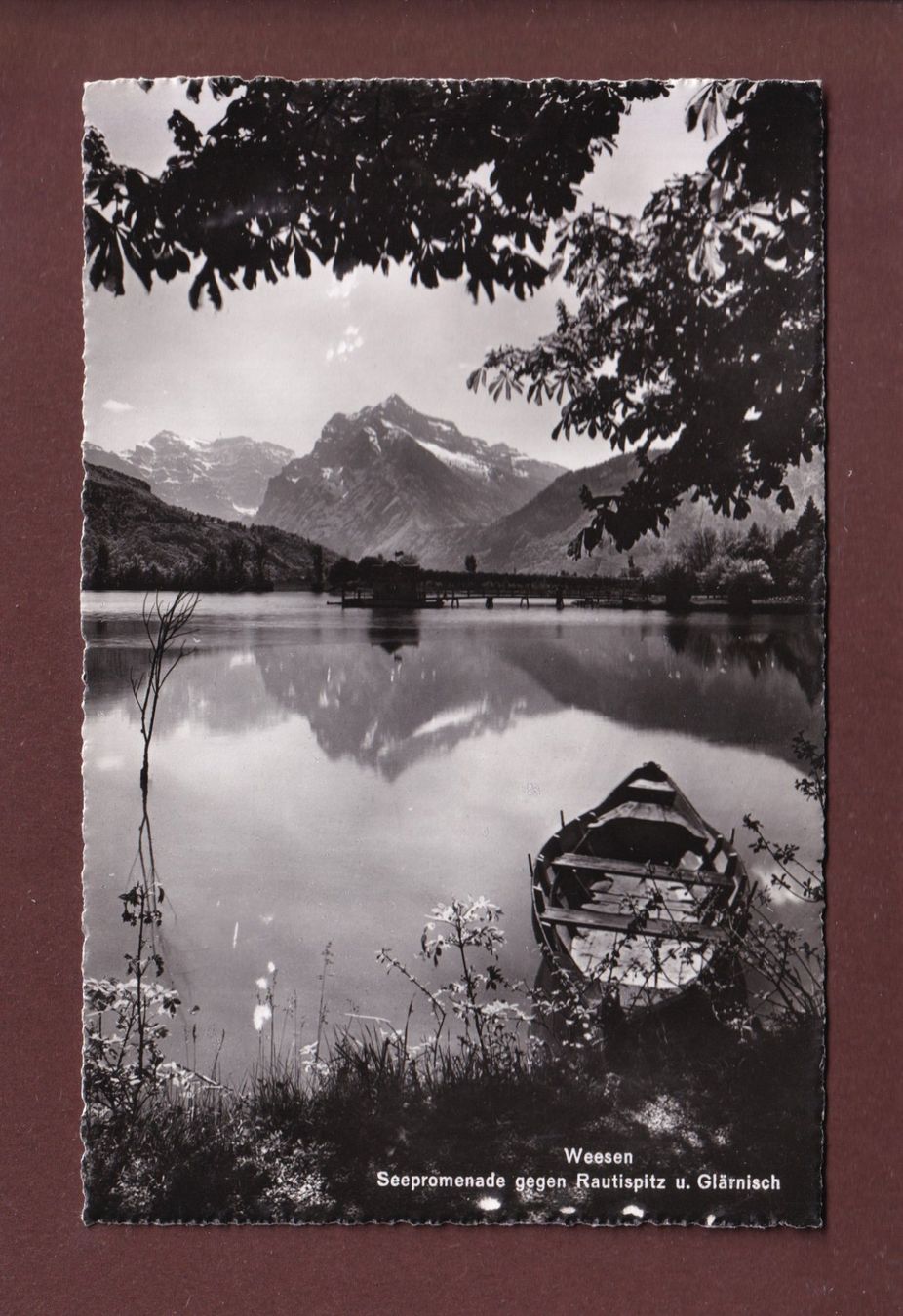 Cartoline postali: WEESEN - Seepromenade – Usato da Pully venduto da nicecards