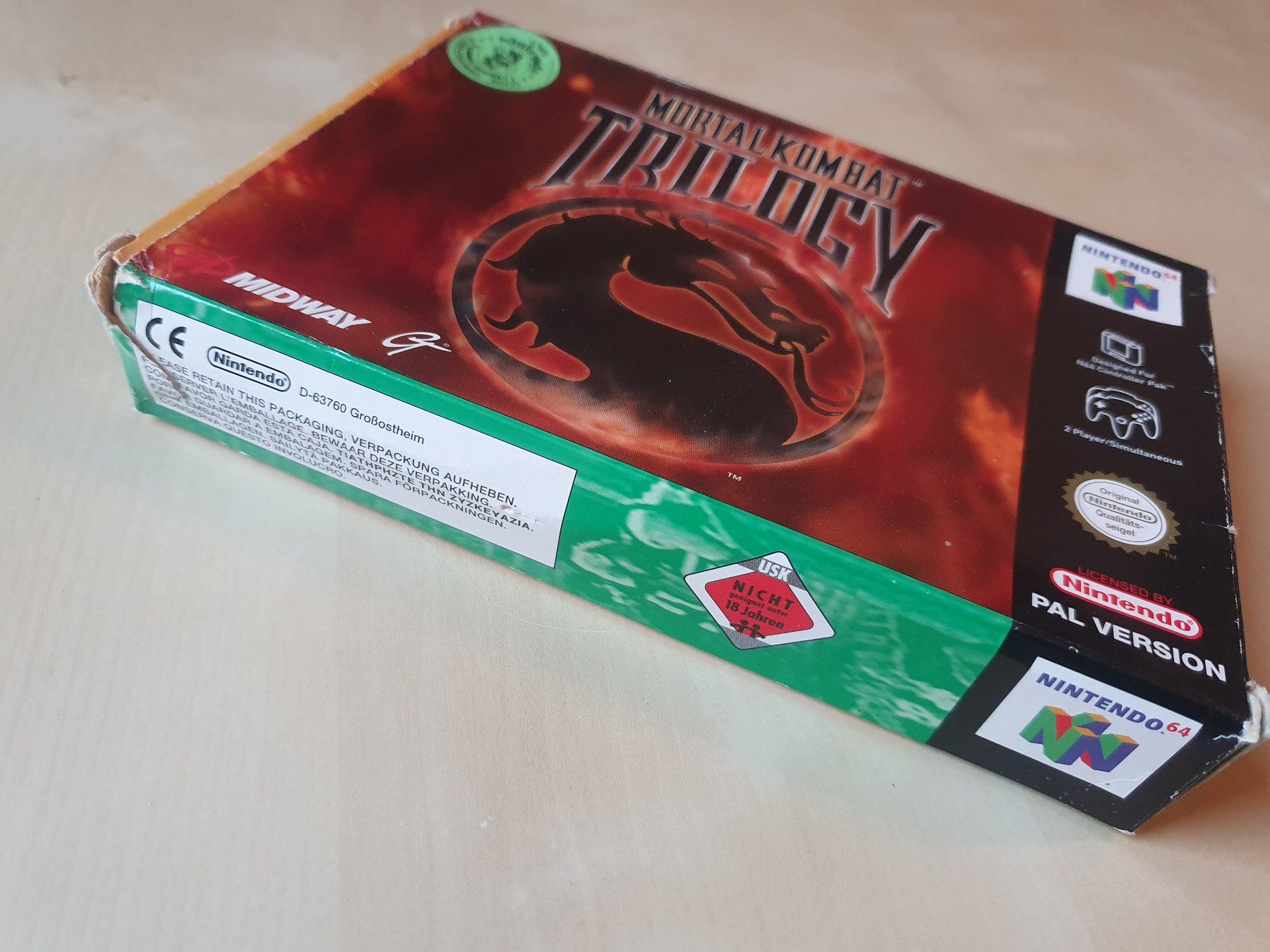 Nintendo Giochi: Mortal Kombat Trilogy – Usato da Stansstad venduto da collectorsshop 2