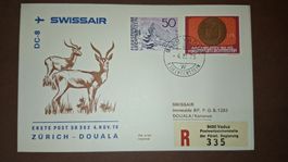 Swissair Zürich - Douala 04.11.1976