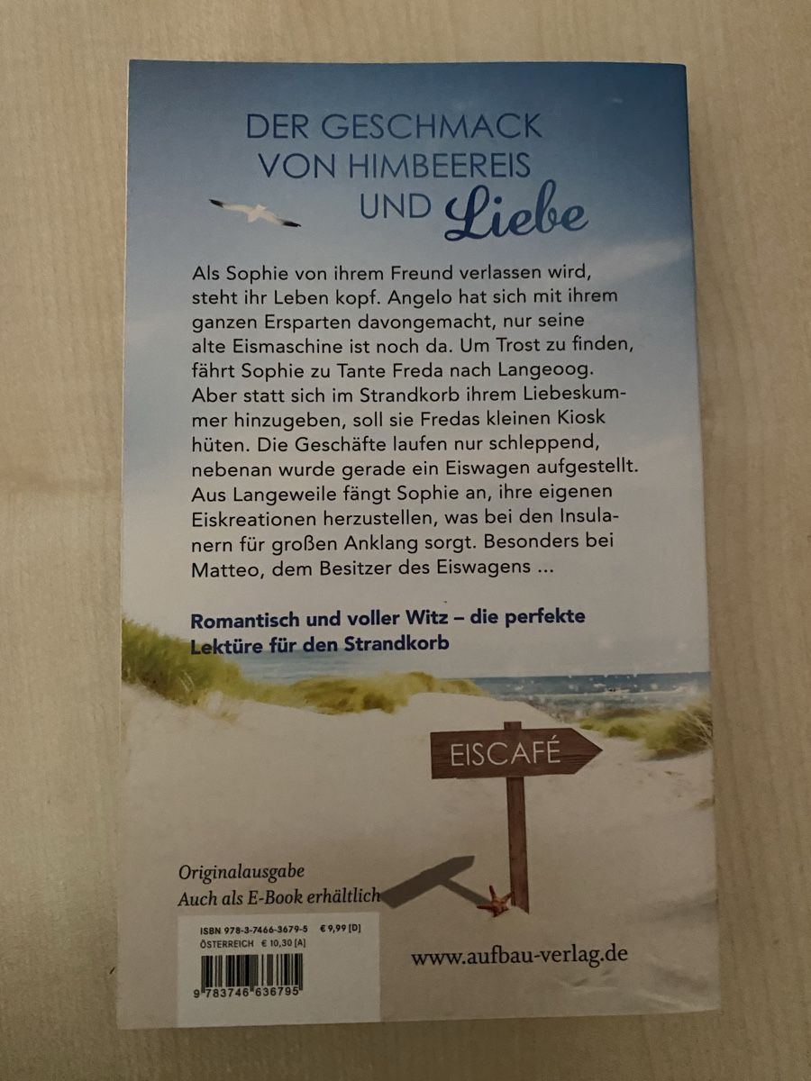 Bücher: Fenna Janssen, das kleine Eiscafé – Neu und originalverpackt aus Illnau von Flumi88 1