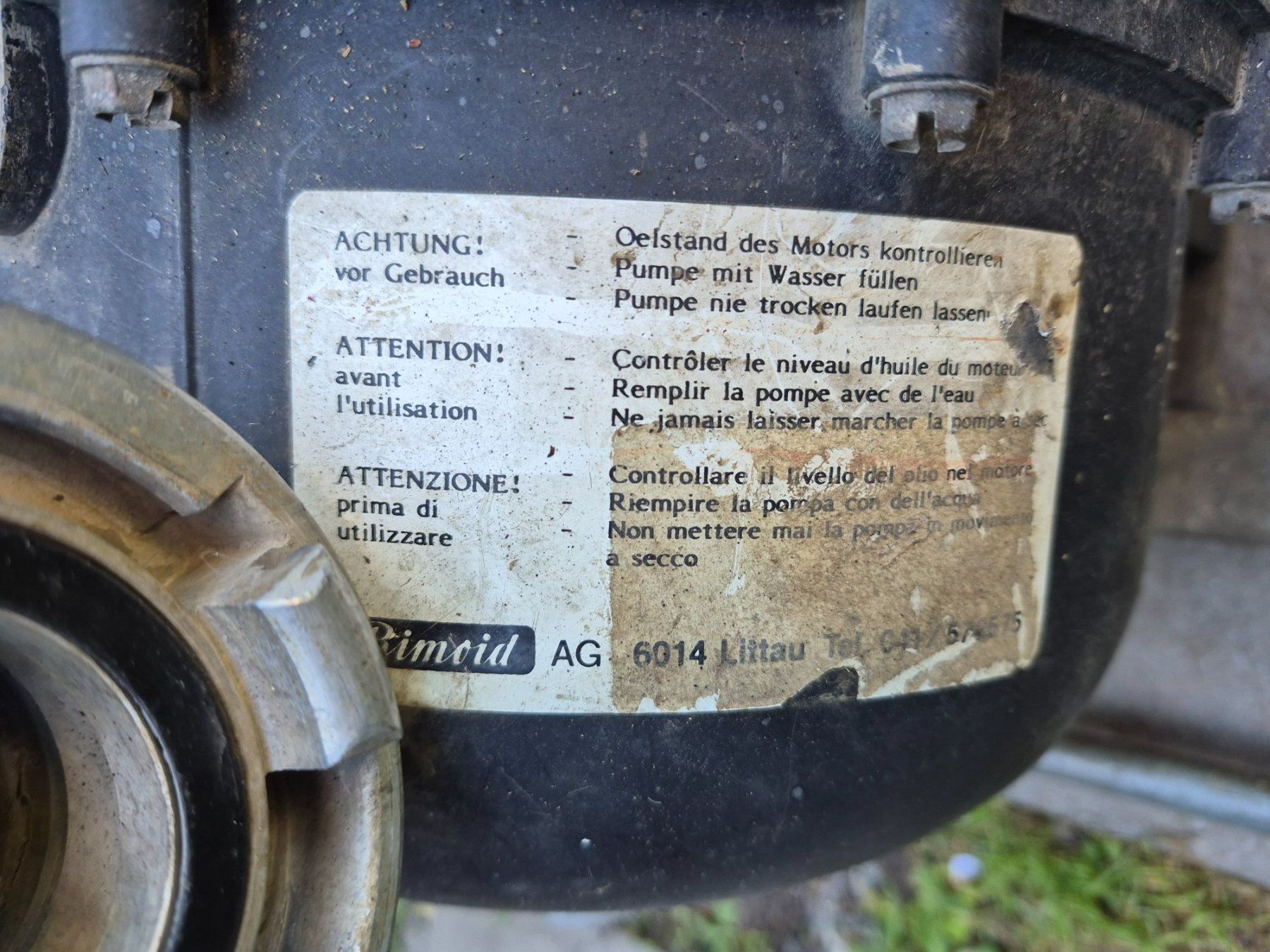 Pompes et pièces: Wasserpumpe – Défectueux à Kreuzlingen par Mp10 5