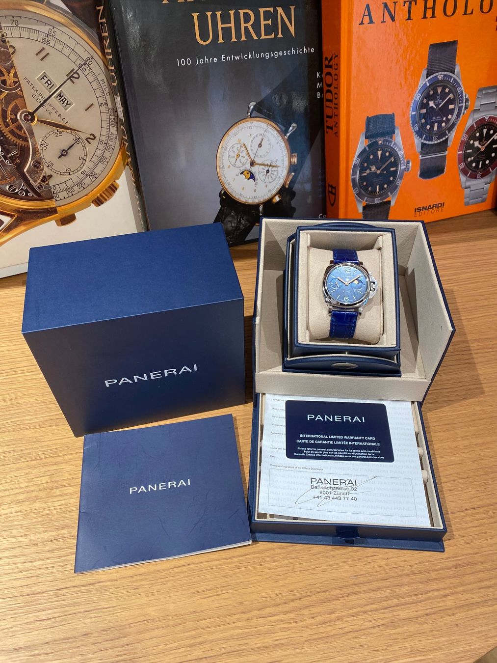 Panerai Orologi: Panerai Luminor Due Luna – Usato da Zürich venduto da Zeit_Zone_Zurich 1