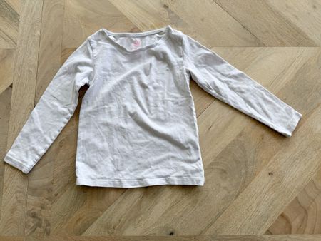 Basic Shirt weiss Gr. 98/104