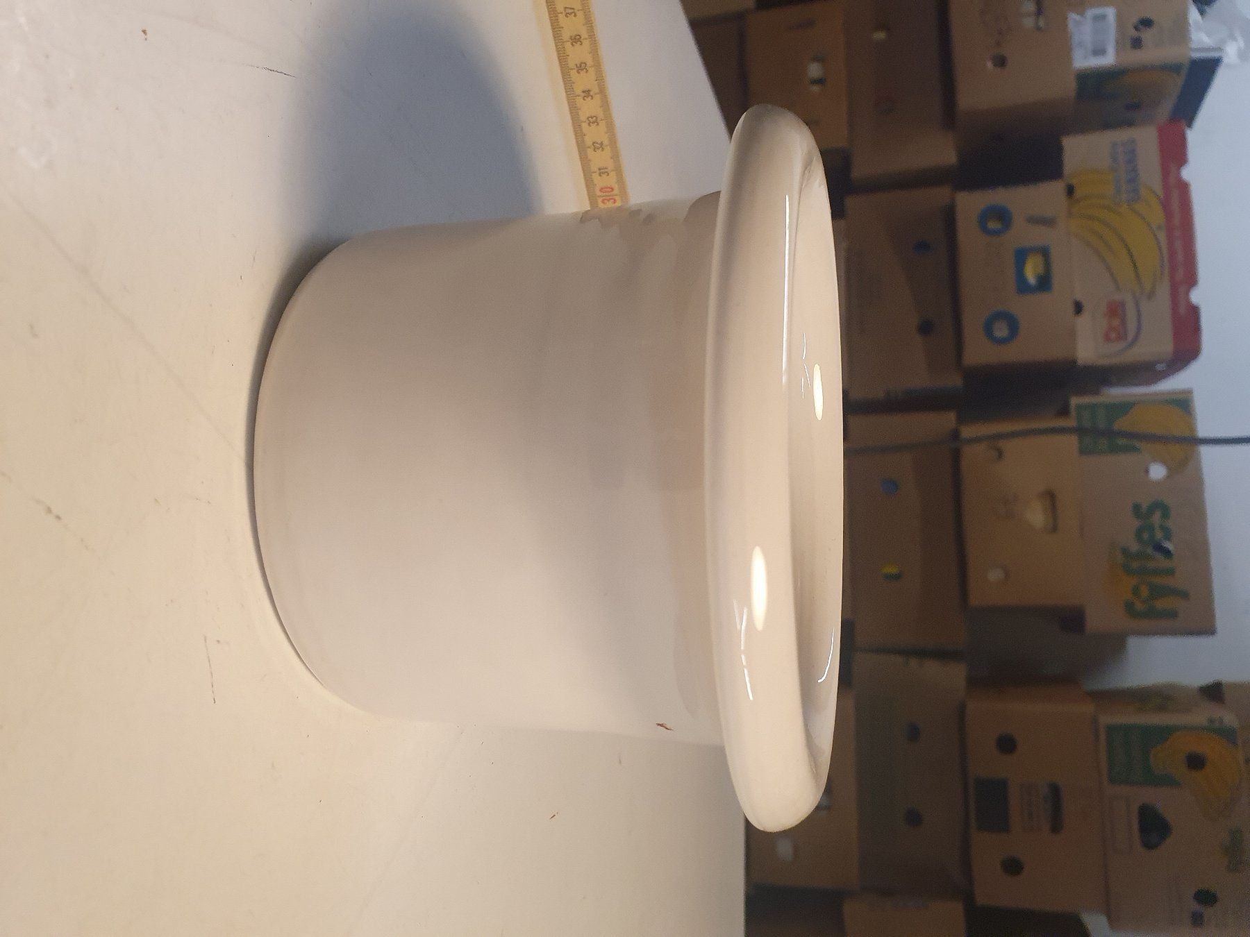 Vasi per fiori: Cachepot zylindrisch mit Rand 14 x 11 cm – Usato da Zürich venduto da loosebone