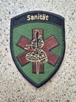 *** Badge Sanität  mit klett ***