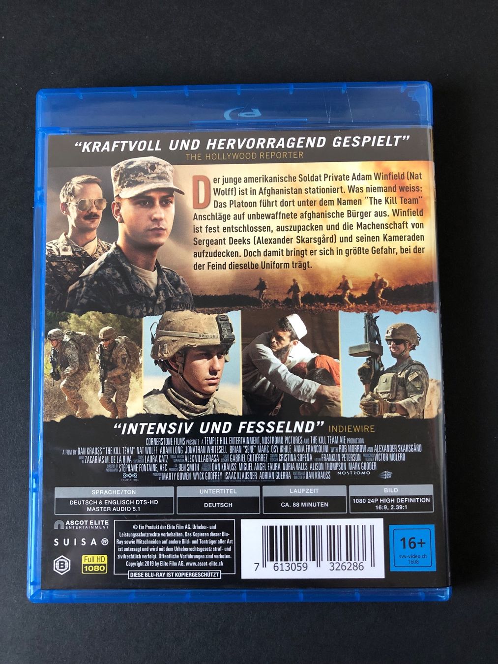 Tutti i DVDs: The Kill Team (2019) - Bluray – Usato da Bern venduto da McFlurry_08 1