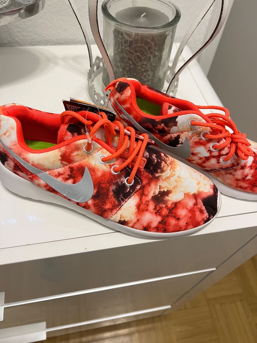 Nike Scarpe da donna: NIKE ROSHE RUN GEMUSTERT NEU GR 38 – Nuovo (secondo la descrizione) da Basel venduto da theo-g77 1