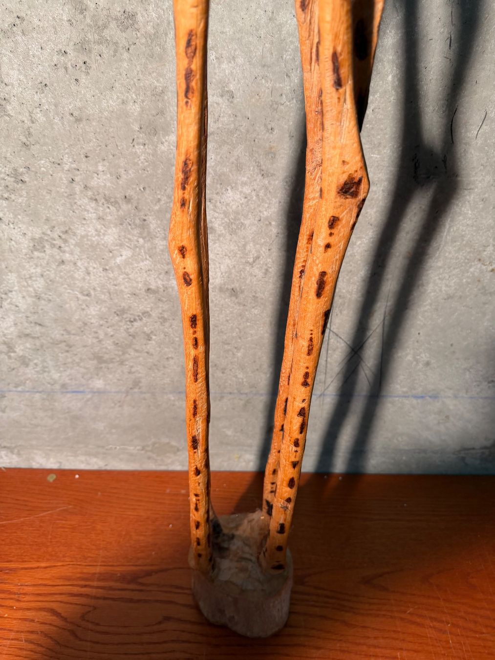 Skulpturen & Statuen: Girafe en bois faite à la main – Gebraucht aus Lausanne von artnouveau04 5