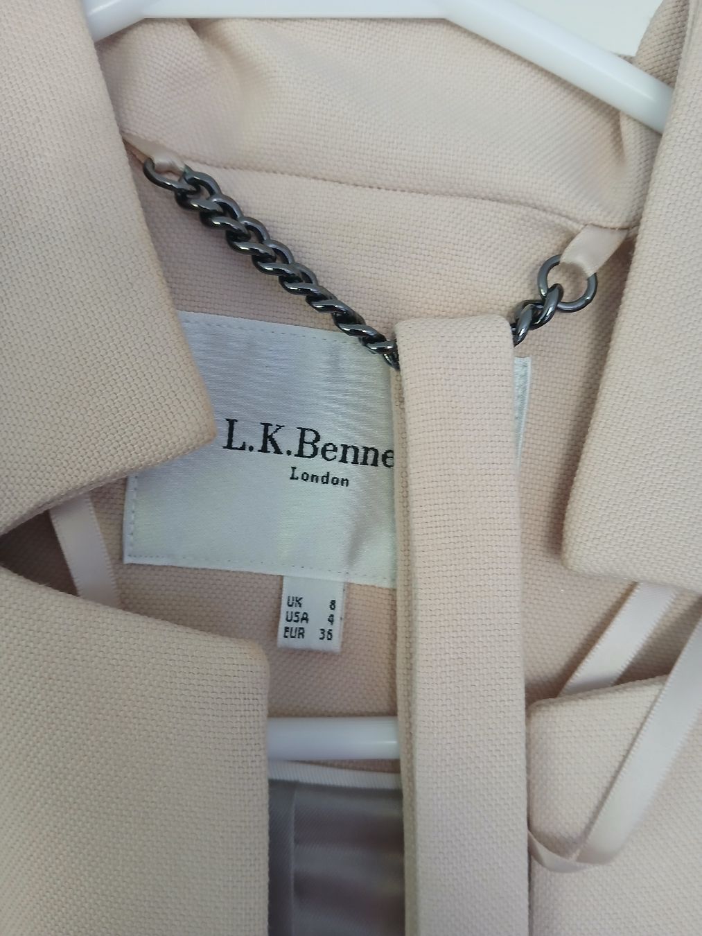 Cappotti: L.K. Bennett Coat, UK 8, Peach, Perfect for Spring! – Usato da Dübendorf venduto da LoRi-2026 1