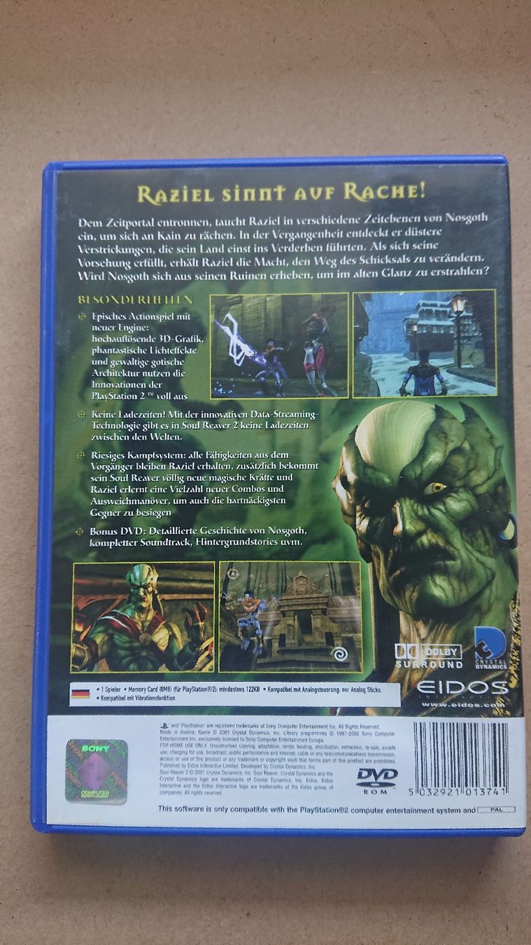 Giochi: Soul Reaver 2 - PS2 - – Usato da Chur venduto da FreakofRarity 1