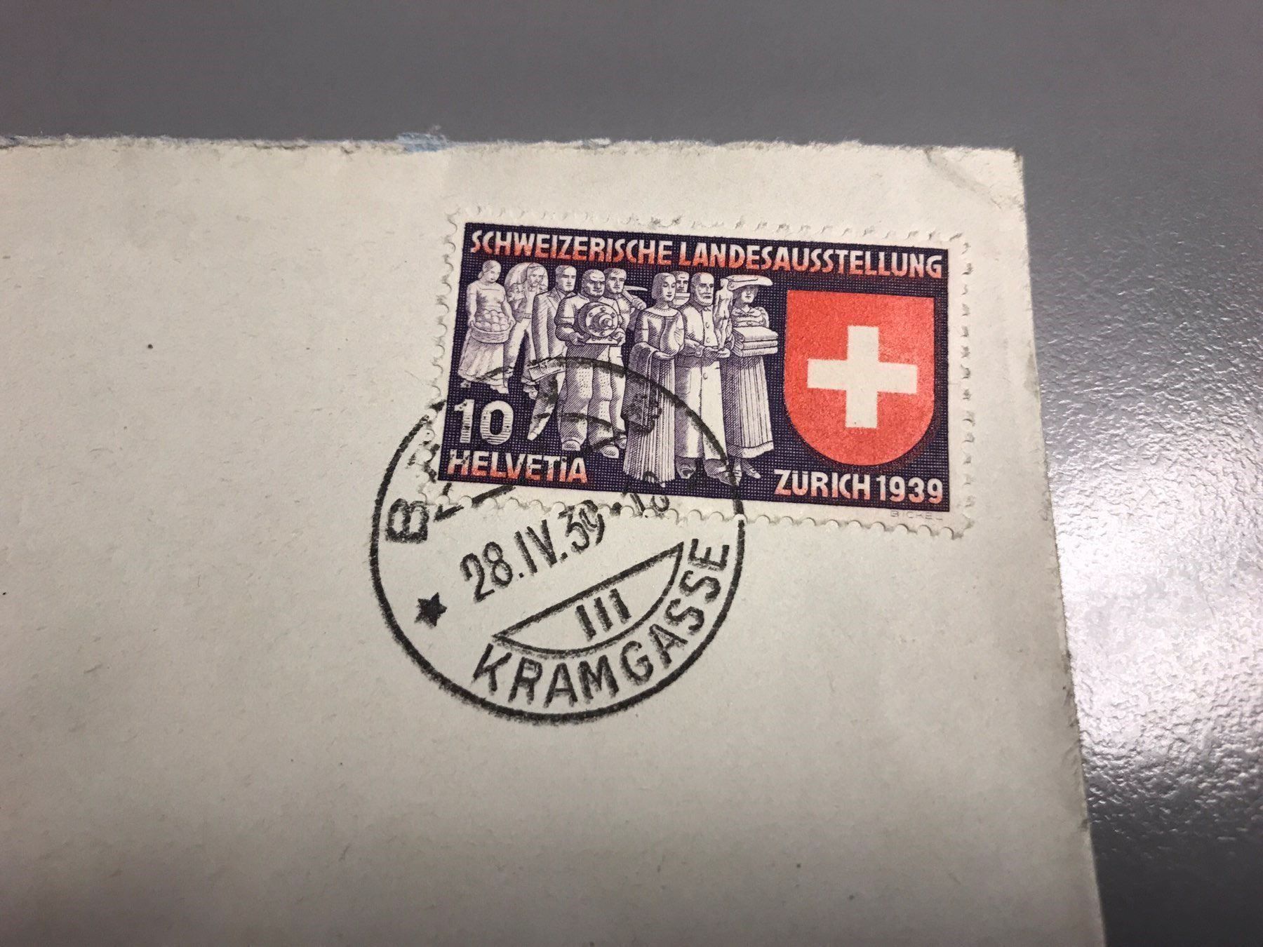 Alle Briefmarken: Briefe Landesausstellung 1939 – Gebraucht aus Spiez von Fridu99 1
