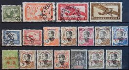 Indochina Franz. Lot mit alten Werten II