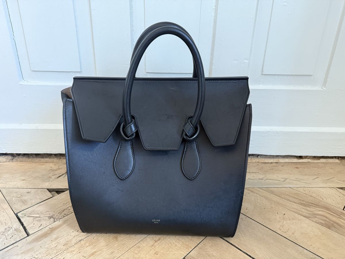 Celine Borse da donna: Celine Tie Bag schwarz – Usato da Zürich venduto da luxurylookbook 1