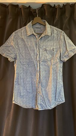Hemd Herren kurzarm Gr S/M Calliope Italy