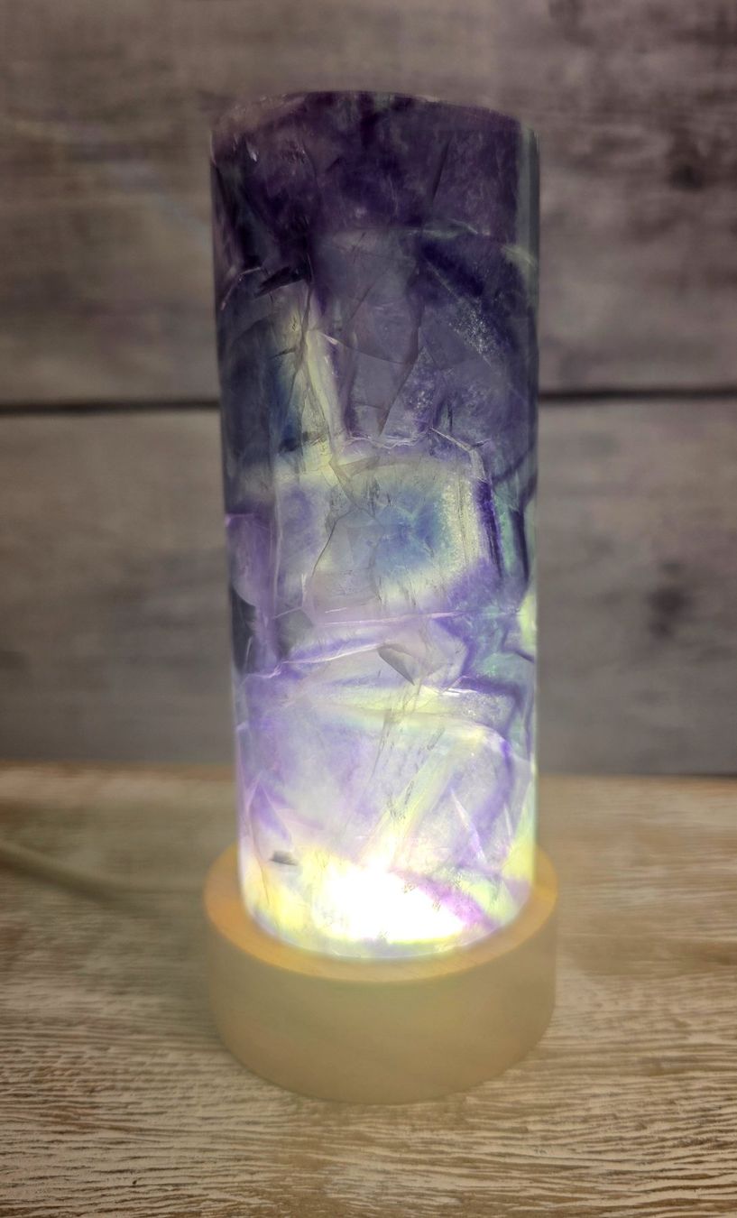Minerali & Pietre curative: Fluorit Lampe E 450g – Nuovo e nell'imballaggio originale da Matzingen venduto da Shay_Crystalz