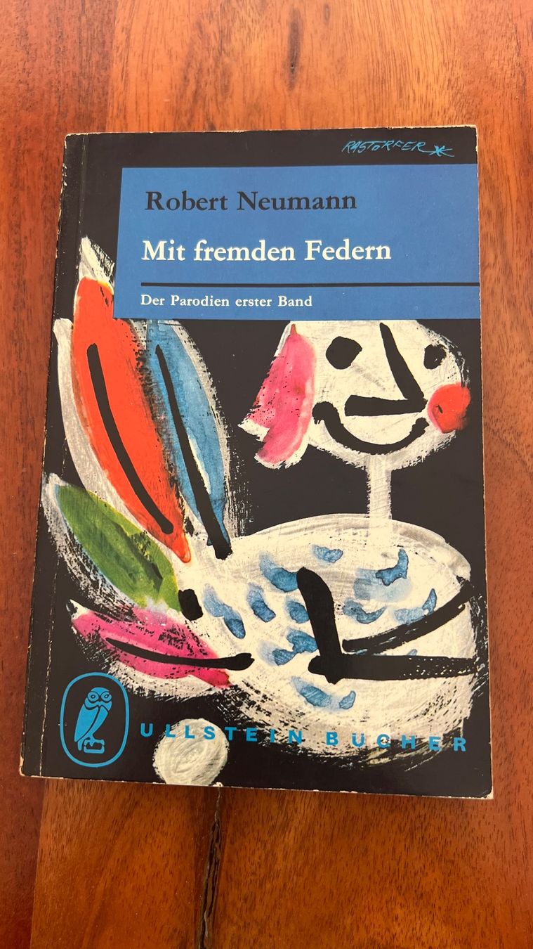 Libri: Robert Neumann: Mit fremden Federn, 1962 – Usato da Schübelbach venduto da Dolly990_2