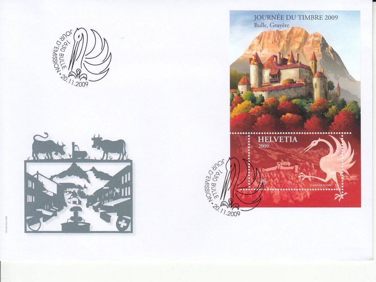 Tutti i francobolli: CH Ausgaben 4 / 2009 FDC – Usato da Bürglen TG venduto da StampGraf 2