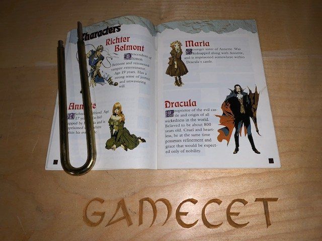 Jeux: Castlevania Vampire Kill Anleitung SNES – D'occasion à Steinach par Gamecet 2