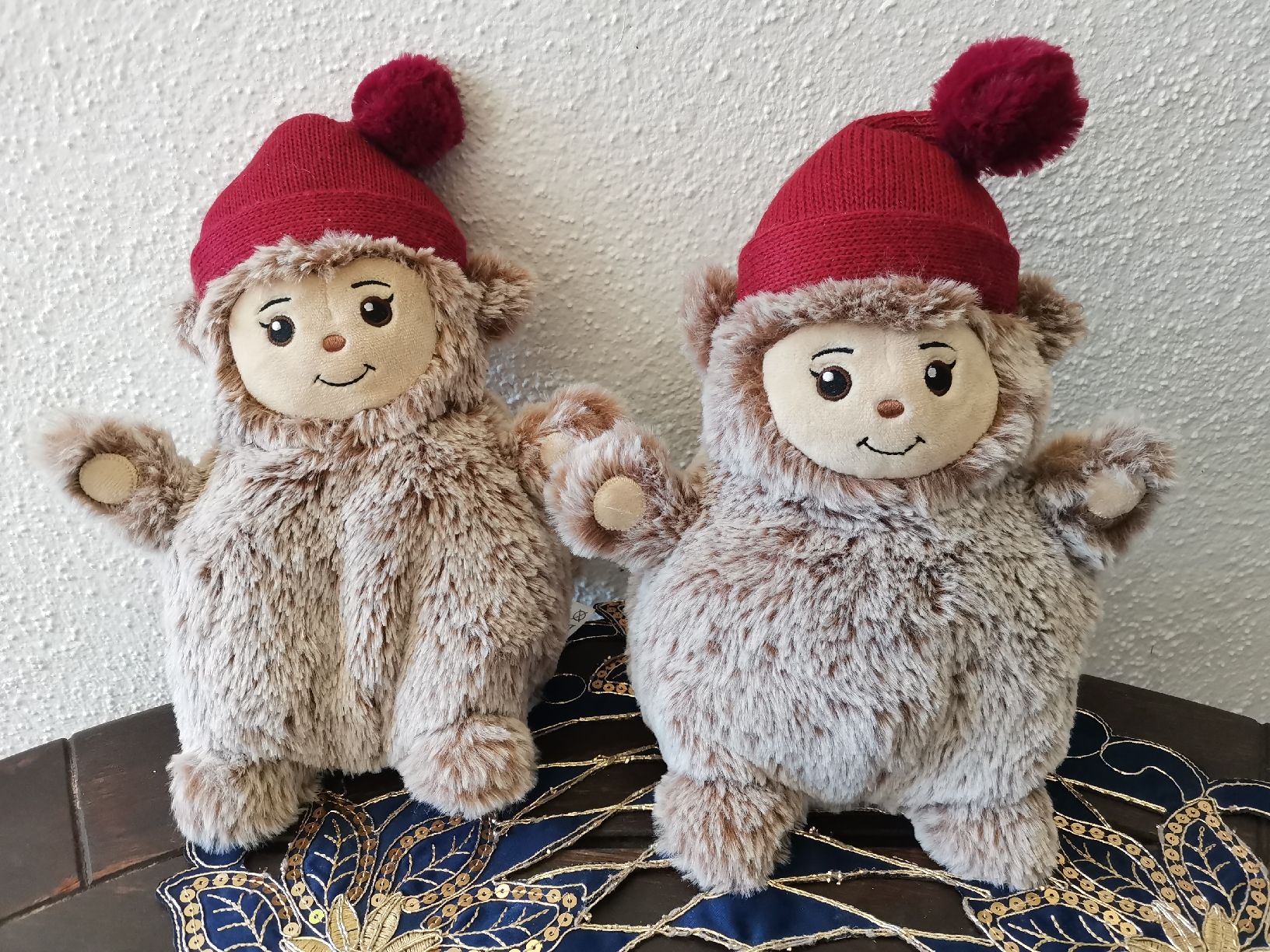 Statuette: 2 Kuschelige Winter-Figuren – Usato da Bottighofen venduto da andax