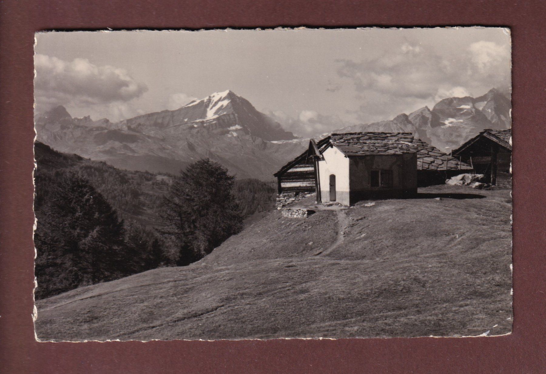 Cartoline postali: GRÄCHEN - Hannigalp - Balmhorn // Eckbug // – Usato da Pully venduto da nicecards-shop