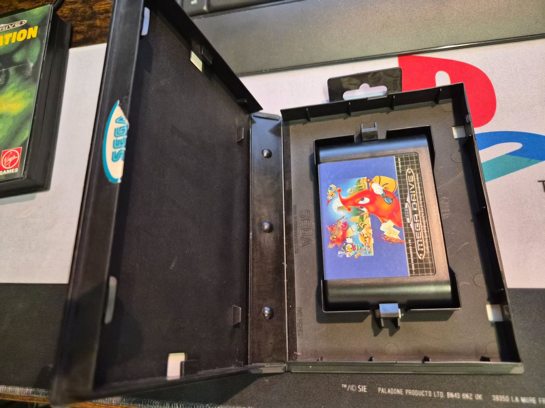 Sega Giochi: Spiel Puggsy Sega Mega Drive Modul mit Case gebraucht – Usato da Zürich venduto da Joselito0 2