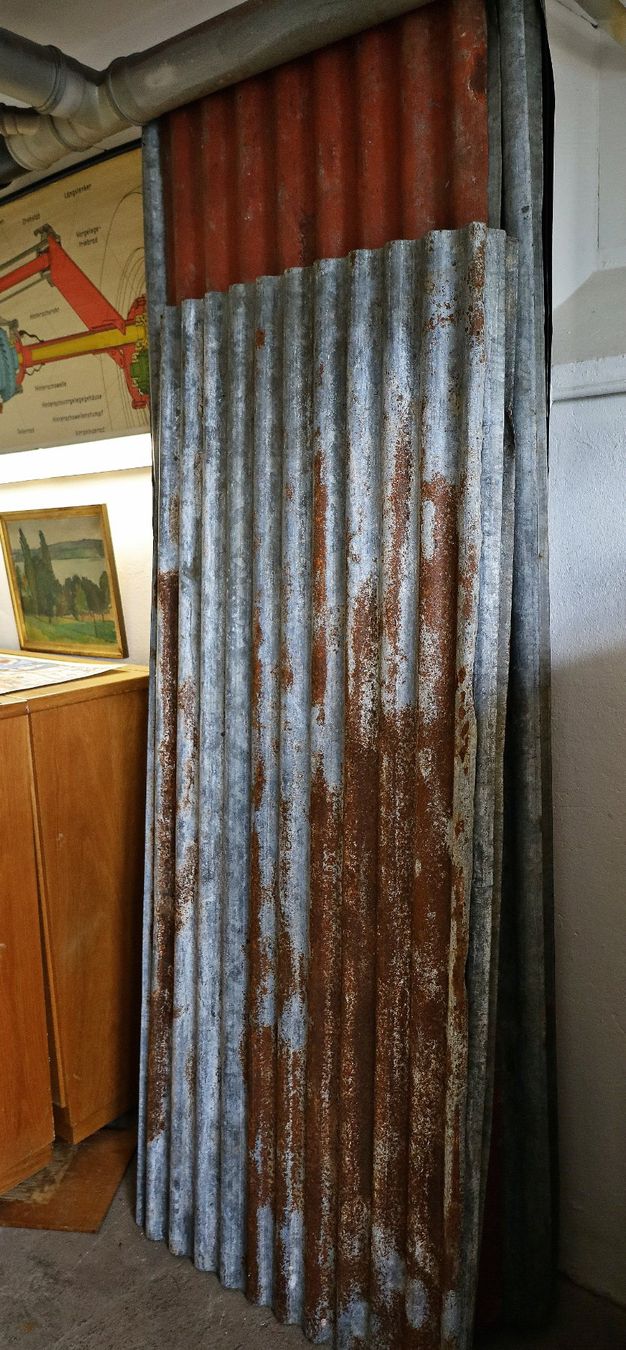 Pareti & Soffitti: 7x Wellblech für Innenverkleidung oder Raumtrenner – Usato da Birrwil venduto da brandschatz_birrwil
