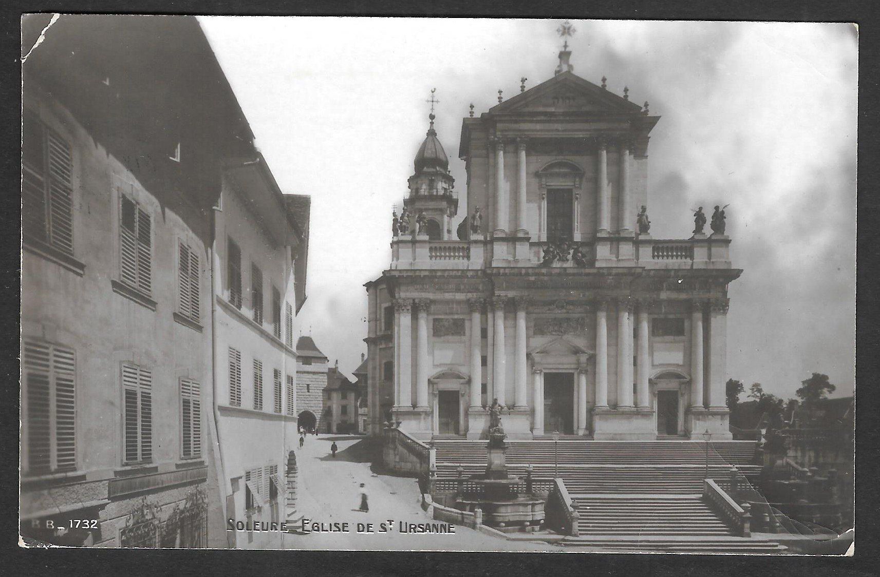 Cartoline postali: Solothurn St. Ursuskirche – Usato da Olten venduto da clotaldi