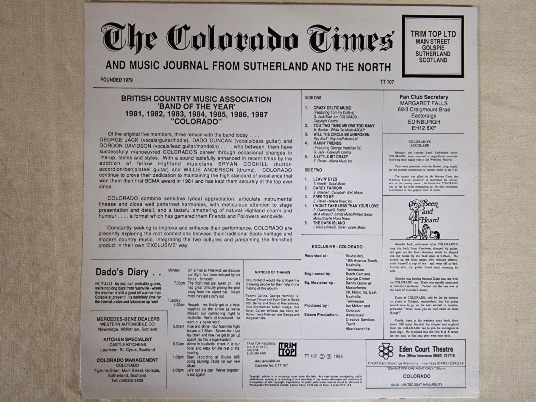 Schallplatten: Colorado LP – Exclusive – Gebraucht aus Root von atelier22 1