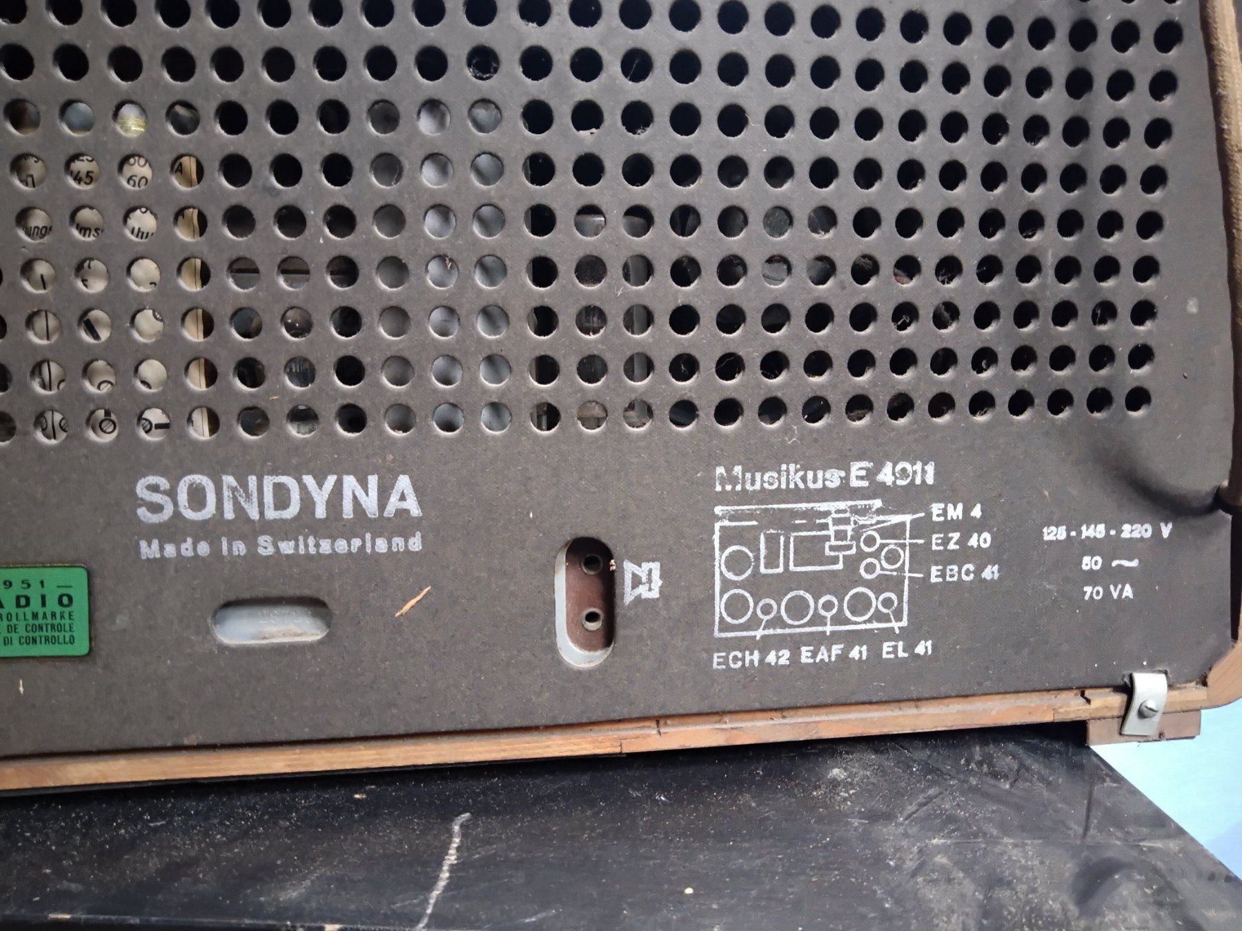 Radios: Sondyna – D'occasion à Nuglar par lampa-radio 2