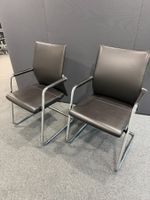 Girsberger Freischwinger Stuhl Diagon Executive (2 Stück)