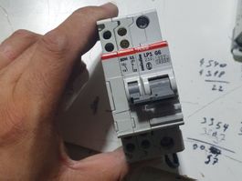 ABB SMISSLINE  LP1 G6 Leitungsschutz 6a 6A