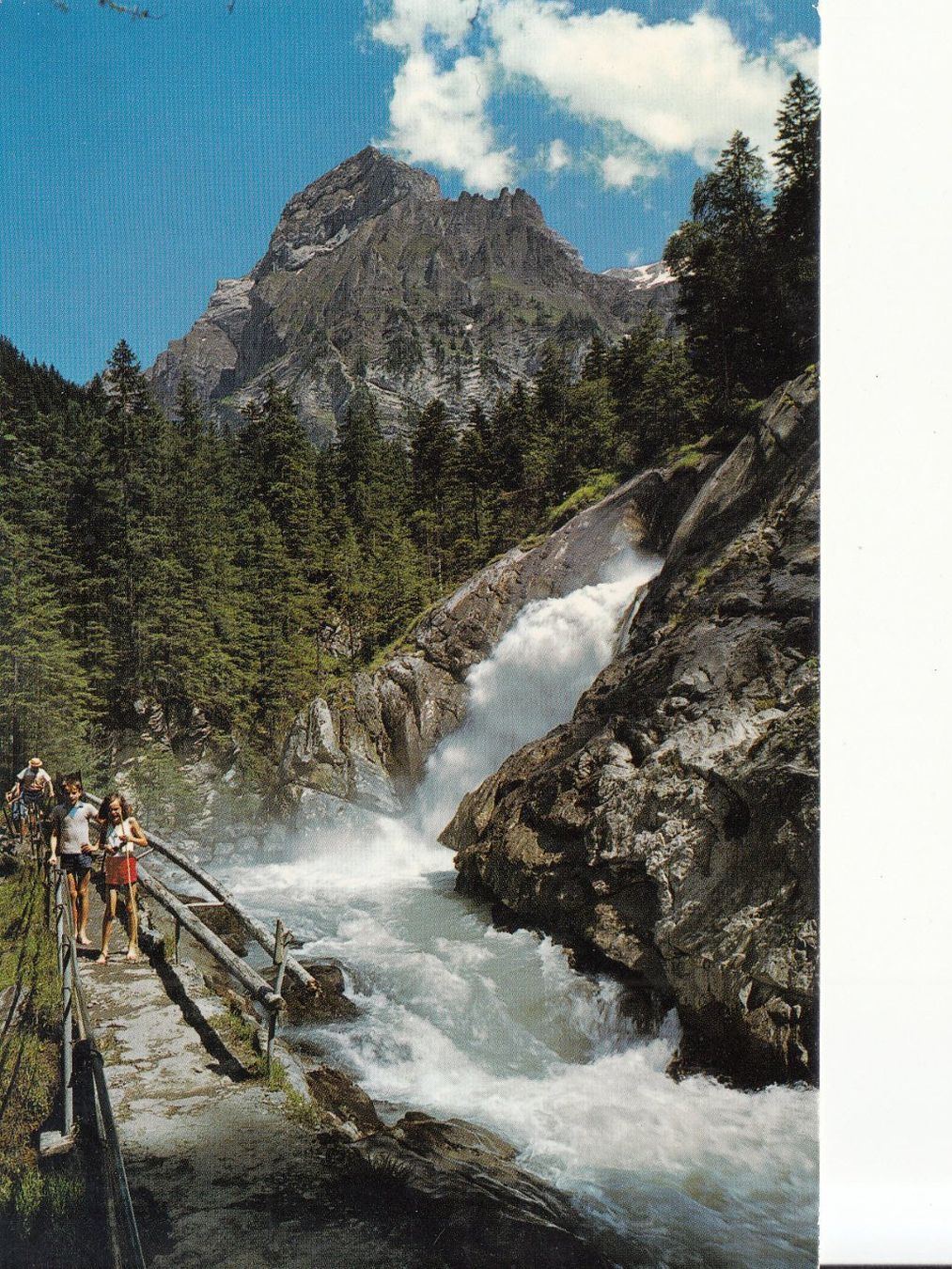 Ansichtskarten: Simmenfall 1968 – Gebraucht aus Bürglen TG von StampGraf