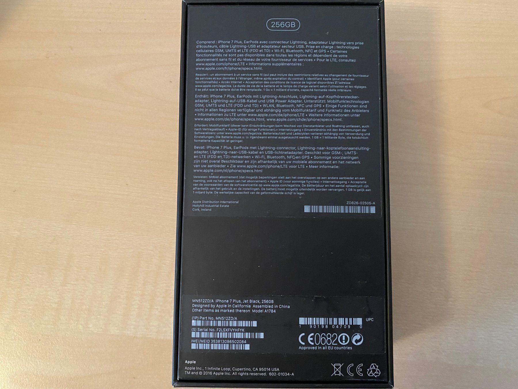 Astucci : Apple IPhone 7 Plus Schachtel mit Kopfhö – Nuovo (secondo la descrizione) da Arisdorf venduto da comestibles 2