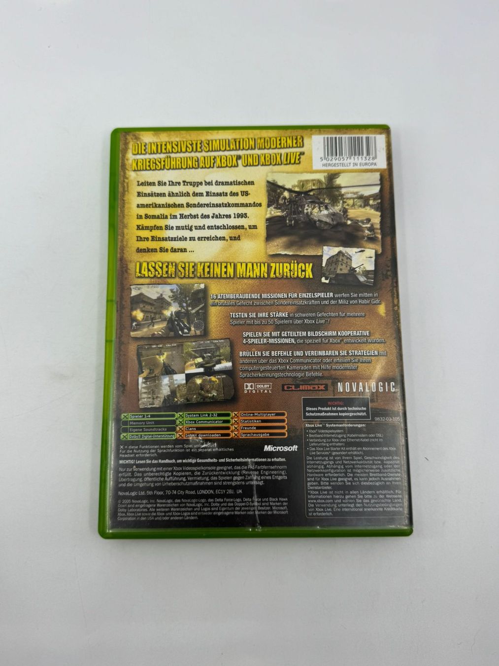 Giochi: Delta Force Black Hawk Down (XBOX) – Usato da Herisau venduto da Seyashop1 2