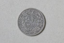 2 Franken silber 1913