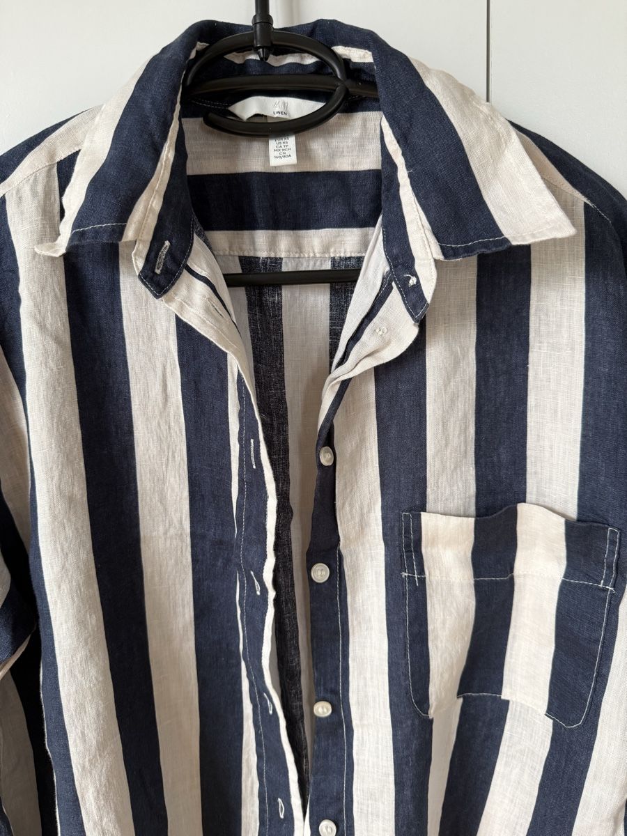 H&M Camicette: H&M Linen Hemd xs (oversized) – Nuovo (secondo la descrizione) da Luzern venduto da Aistee 2