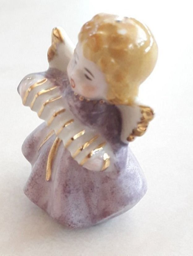 Statuette: Porzellan Engel handbemalt – Nuovo (secondo la descrizione) da Winistorf venduto da acreativ1 1