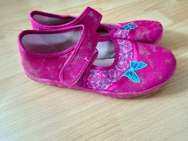 Hausschuhe (Finken) Superfit, pink, Grösse 33