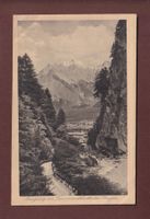 Ausgang der TAMINASCHLUCHT bei Ragaz
