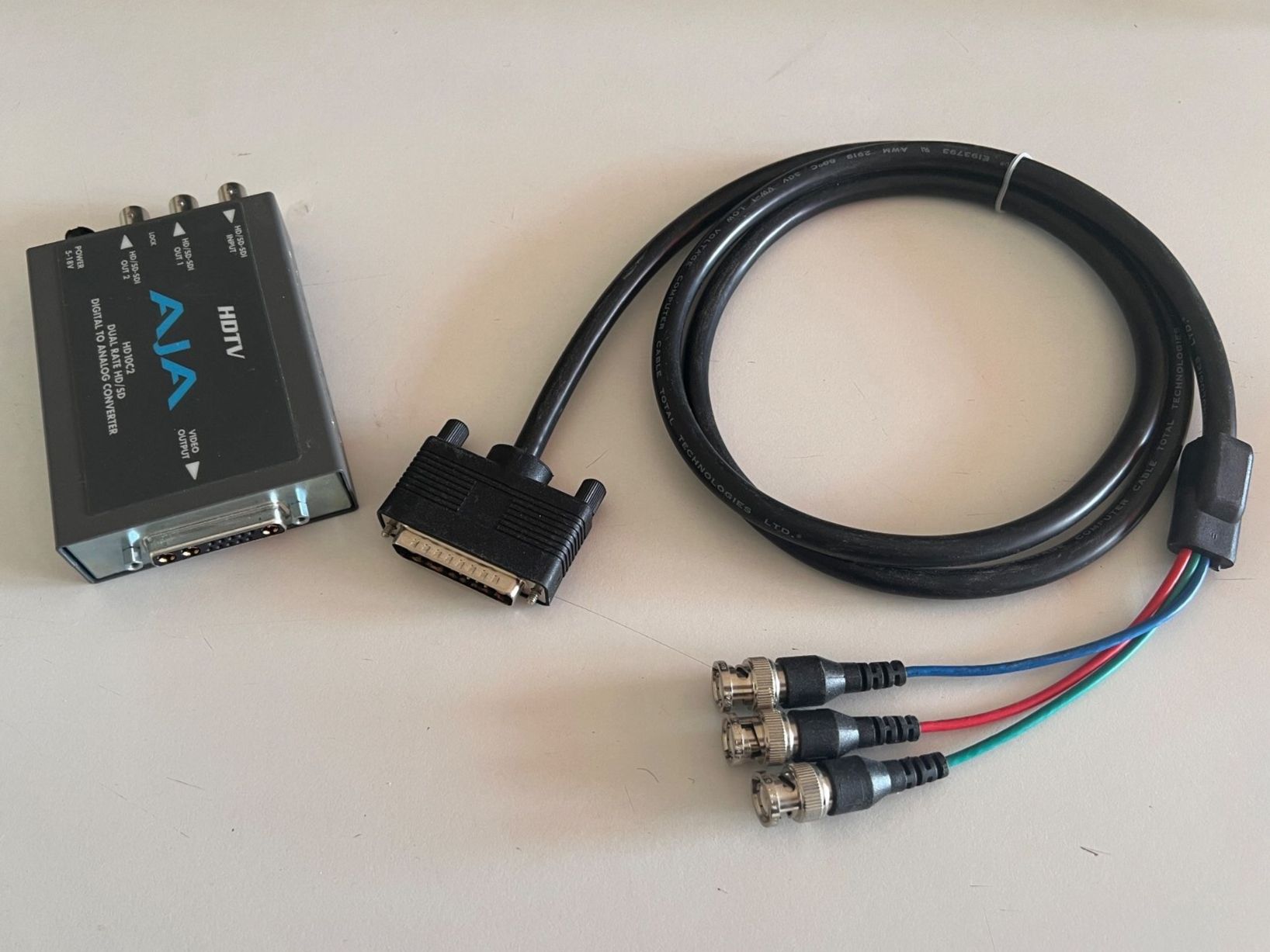 Konverter: AJA Converter HD-SDI - Analog HD10C2 – Gebraucht aus Oberrohrdorf von 6473peter 5